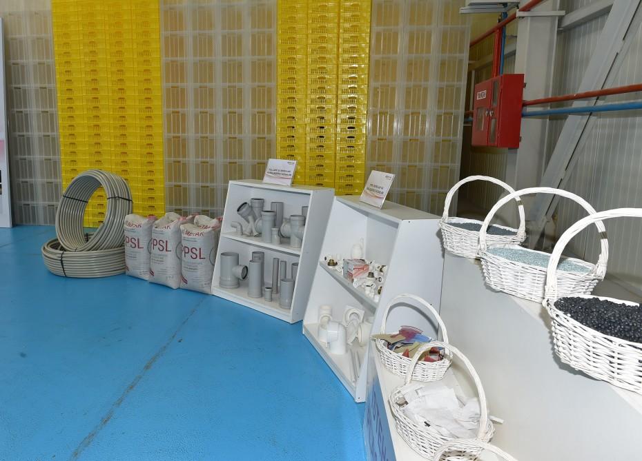 President Ilham Aliyev attends opening of Balakhani Industrial Park (PHOTO)