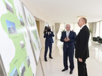 President Aliyev views newly-renovated Neftchala Central District Hospital (PHOTO)
