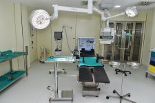 President Aliyev views newly-renovated Neftchala Central District Hospital (PHOTO)