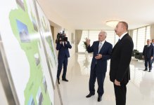 President Aliyev views newly-renovated Neftchala Central District Hospital (PHOTO)