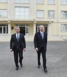 Президент Ильхам Алиев принял участие в открытии в Сальяне нового здания полной средней школы (ФОТО)