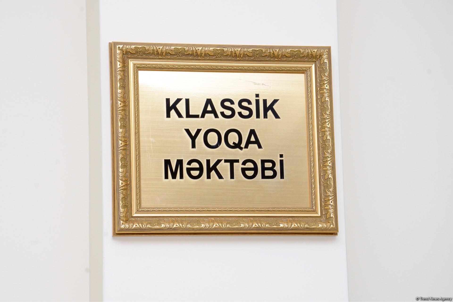 Classical Yoga School opens in Baku (PHOTO)