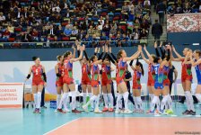 Azerbaijan’s volleyball squad defeats German team at European championship