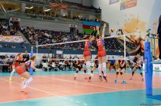 Azerbaijan’s volleyball squad defeats German team at European championship
