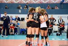 Azerbaijan’s volleyball squad defeats German team at European championship