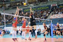 Azerbaijan’s volleyball squad defeats German team at European championship