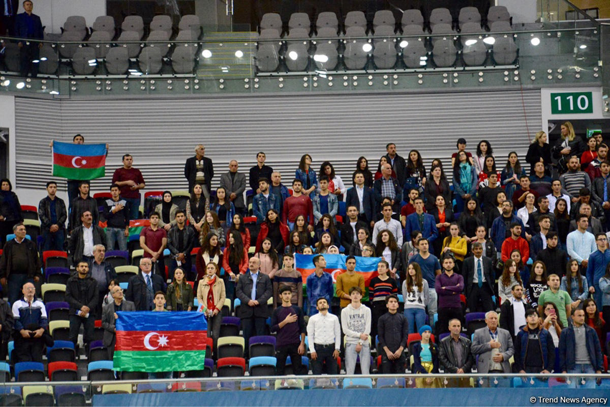Azerbaijan’s volleyball squad defeats German team at European championship