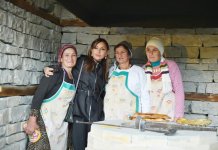 President Aliyev, his spouse view works done in Shamakhi’s Damirchi village (PHOTO)
