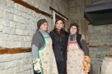 President Aliyev, his spouse view works done in Shamakhi’s Damirchi village (PHOTO)