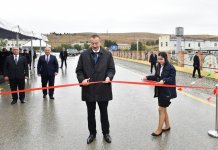 Президент Ильхам Алиев принял участие в открытии автодороги Шамахы-Чёль Гёйлер-Падар (ФОТО)