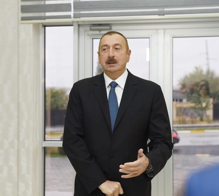 Ilham Aliyev: Azerbaijan is an island of stability and development