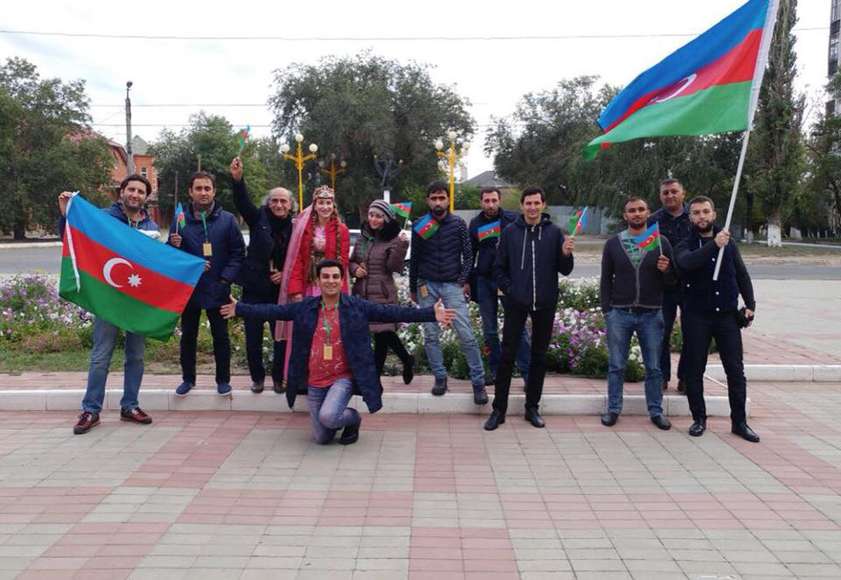 Азербайджанские актеры на фестивале "Кееда" в России (ФОТО)