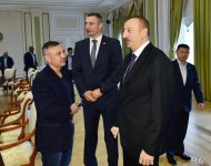 Президент Ильхам Алиев: Спорт - это самое лучшее средство для привлечения молодого поколения к добрым делам (ФОТО)