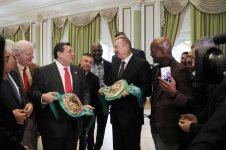 Президент Ильхам Алиев: Спорт - это самое лучшее средство для привлечения молодого поколения к добрым делам (ФОТО)