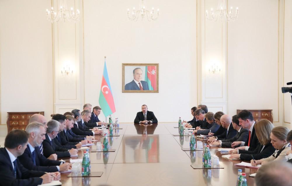 Президент Ильхам Алиев: В Азербайджане не существует внутренней угрозы, все угрозы исходят из-за рубежа
