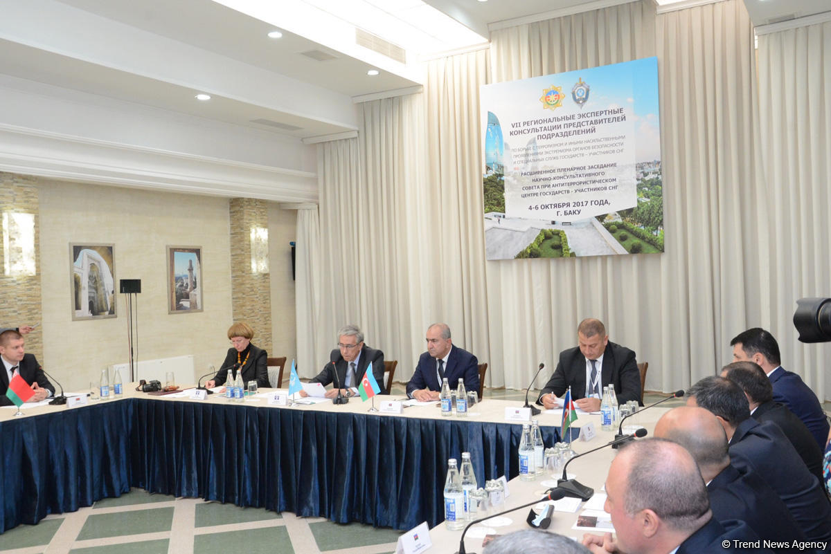 Expanded plenary meeting of CIS security agencies, special services underway in Baku (PHOTO)