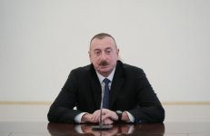 Президент Ильхам Алиев принял участников заседания Совета командующих погранвойсками СНГ (ФОТО)