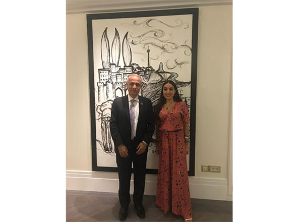 Heydar Aliyev Foundation VP Leyla Aliyeva meets UN resident coordinator in Baku