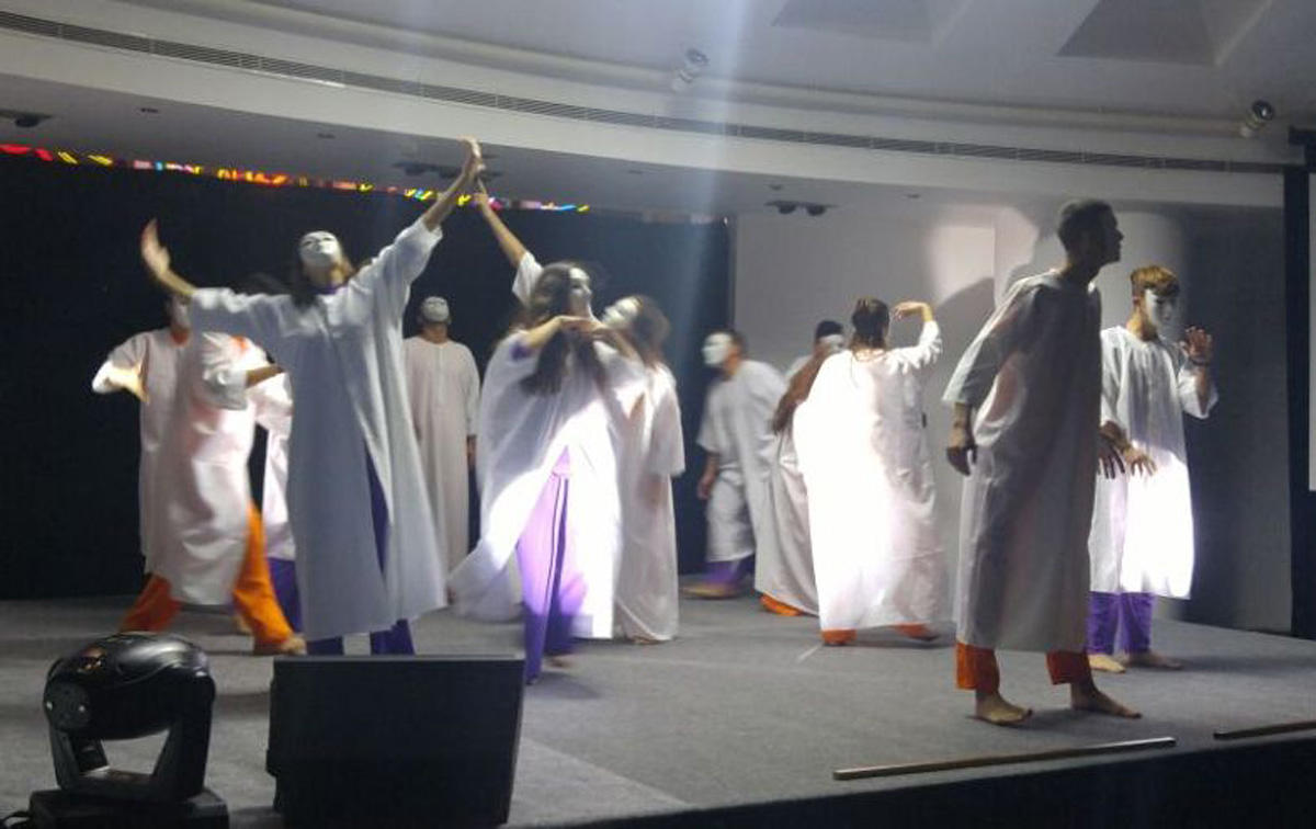 Israeli Beresheet LaShalom Rainbow Theatre Group performs in Baku (PHOTO/VIDEO)