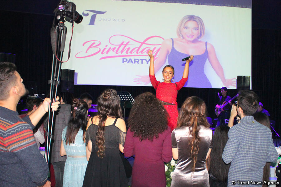 Birthday party Тунзали Агаевой превратился в историю любви (ВИДЕО, ФОТО)