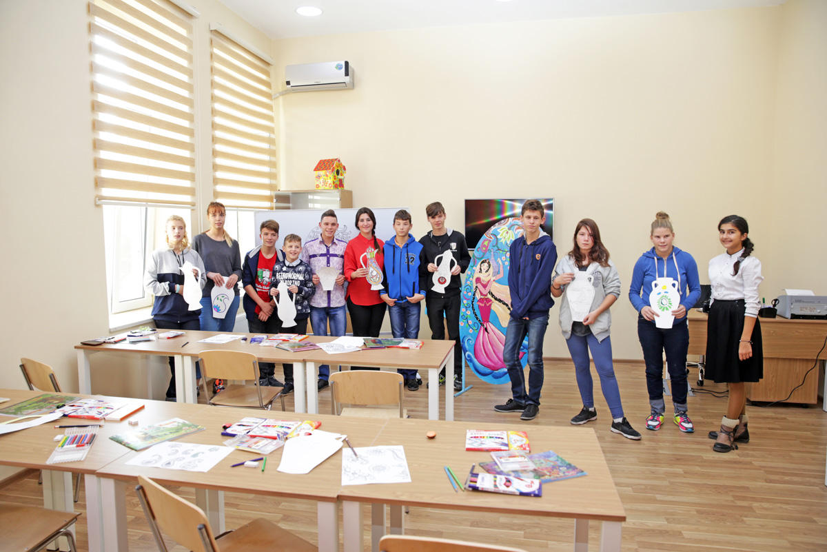 Children of Russian orphanage visit Azerbaijan (PHOTO/VIDEO)