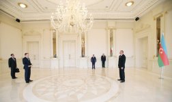 Президент Азербайджана принял верительные грамоты послов Гватемалы и Австралии (ФОТО) (версия 3)