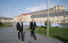 Президент Ильхам Алиев ознакомился с новым парком спорта и отдыха в Баку (ФОТО)