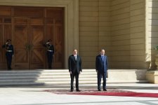 В Баку состоялась церемония официальной встречи Президента Турции (ФОТО)