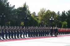 В Баку состоялась церемония официальной встречи Президента Турции (ФОТО)