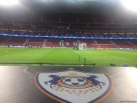 Qarabag FK conducts training before match against "Atletico" (PHOTO)