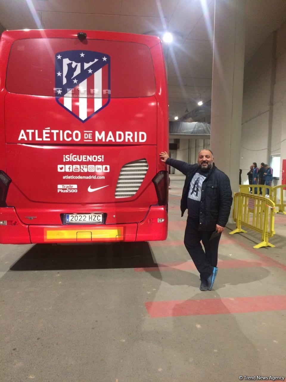 Qarabag FK conducts training before match against "Atletico" (PHOTO)