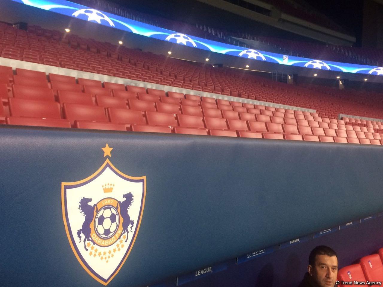 Qarabag FK conducts training before match against "Atletico" (PHOTO)