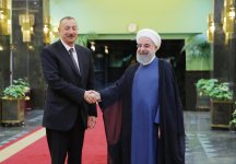 Presidents of Azerbaijan, Iran discuss Karabakh conflict (PHOTO)
