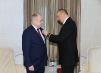 Президент Азербайджана принял зампреда Совфеда России и председателя Народного собрания Дагестана (ФОТО)