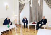 Президент Азербайджана принял зампреда Совфеда России и председателя Народного собрания Дагестана (ФОТО)