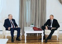 Президент Азербайджана принял зампреда Совфеда России и председателя Народного собрания Дагестана (ФОТО)