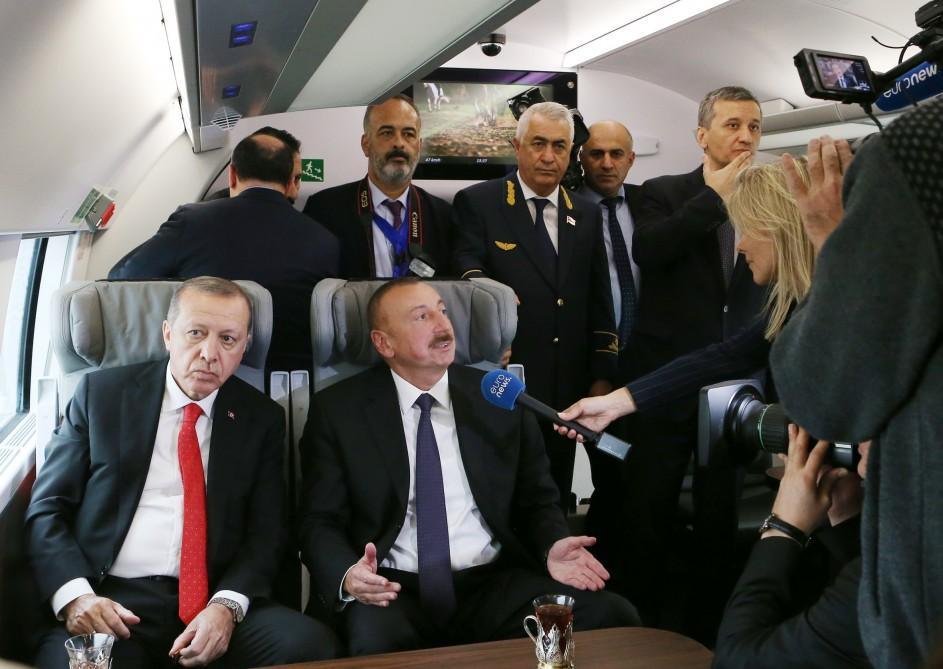 Президенты Азербайджана и Турции, премьер-министр Грузии дали интервью телеканалу Euronews