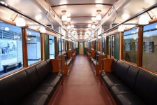 Ilham Aliyev becomes acquainted with retro carriages of Baku Metro (PHOTO) (UPDATE)