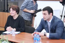 В Баку прошла встреча с победителями  чемпионата Европы по шахматам (ФОТО)