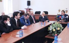 В Баку прошла встреча с победителями  чемпионата Европы по шахматам (ФОТО)