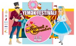 23 ноября стартует Бакинский фестиваль еды Sweet November! (ФОТО)