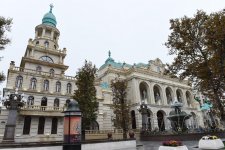 Президент Ильхам Алиев принял участие  в открытии нового здания Гянджинской госфилармонии (ФОТО)