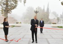 Президент Ильхам Алиев принял участие  в открытии нового здания Гянджинской госфилармонии (ФОТО)