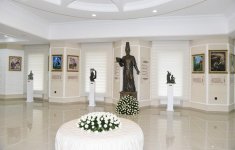 Президент Ильхам Алиев принял участие в открытии Музея Вазеха в Гяндже (ФОТО)