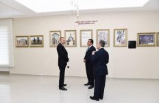 Президент Ильхам Алиев принял участие в открытии Музея Вазеха в Гяндже (ФОТО)
