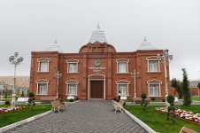 Президент Ильхам Алиев принял участие в открытии Музея Вазеха в Гяндже (ФОТО)