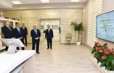 Президент Ильхам Алиев принял участие в открытии подстанции «Ени Гянджа» (ФОТО)