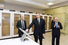 Президент Ильхам Алиев принял участие в открытии подстанции «Ени Гянджа» (ФОТО)