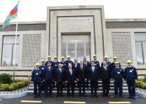 Президент Ильхам Алиев принял участие в открытии подстанции «Ени Гянджа» (ФОТО)