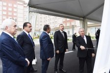 Президент Ильхам Алиев принял участие в открытии нового комплекса общежития Азербайджанского государственного аграрного университета в Гяндже (ФОТО)